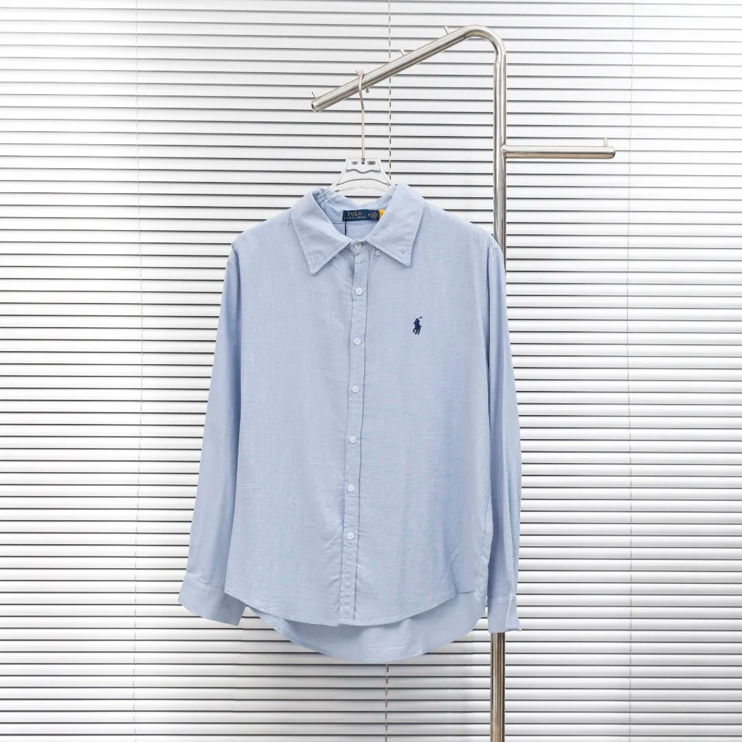 P280 top version (different currencies) You can scan the code to enter the official website Style: Ralph Lauren POLO linen old money style embroidered long shirt POLO Color: Picture color Size: S-L Fabric: Linen Accessories: A full set of customized accessories No gender distinction, the same style for men and women